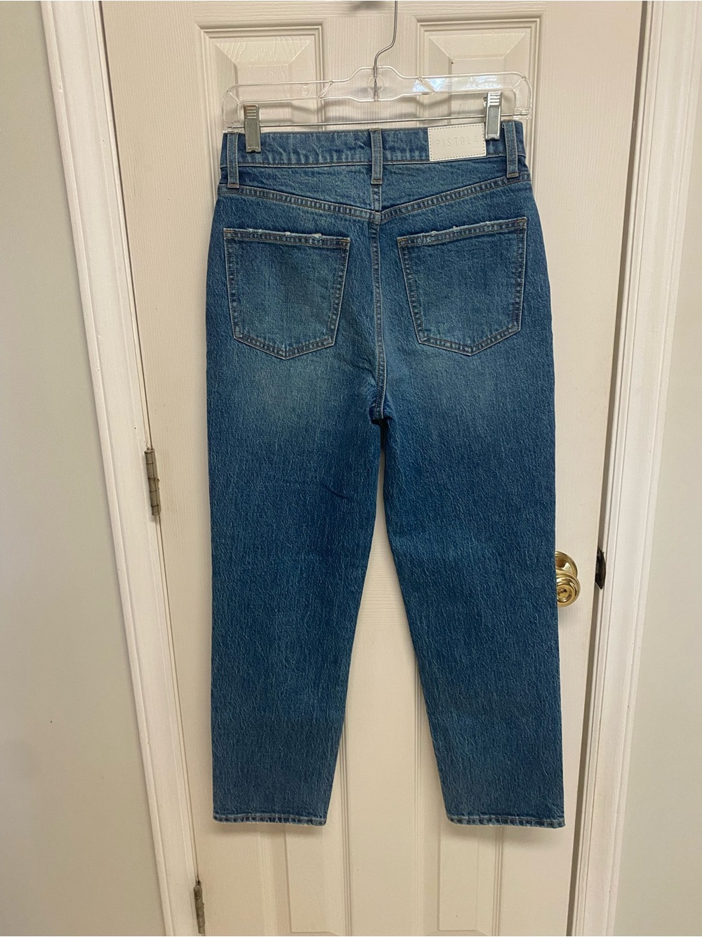 Pistola Medium Wash Straight Leg Jeans, NWT - Picture 3 of 3